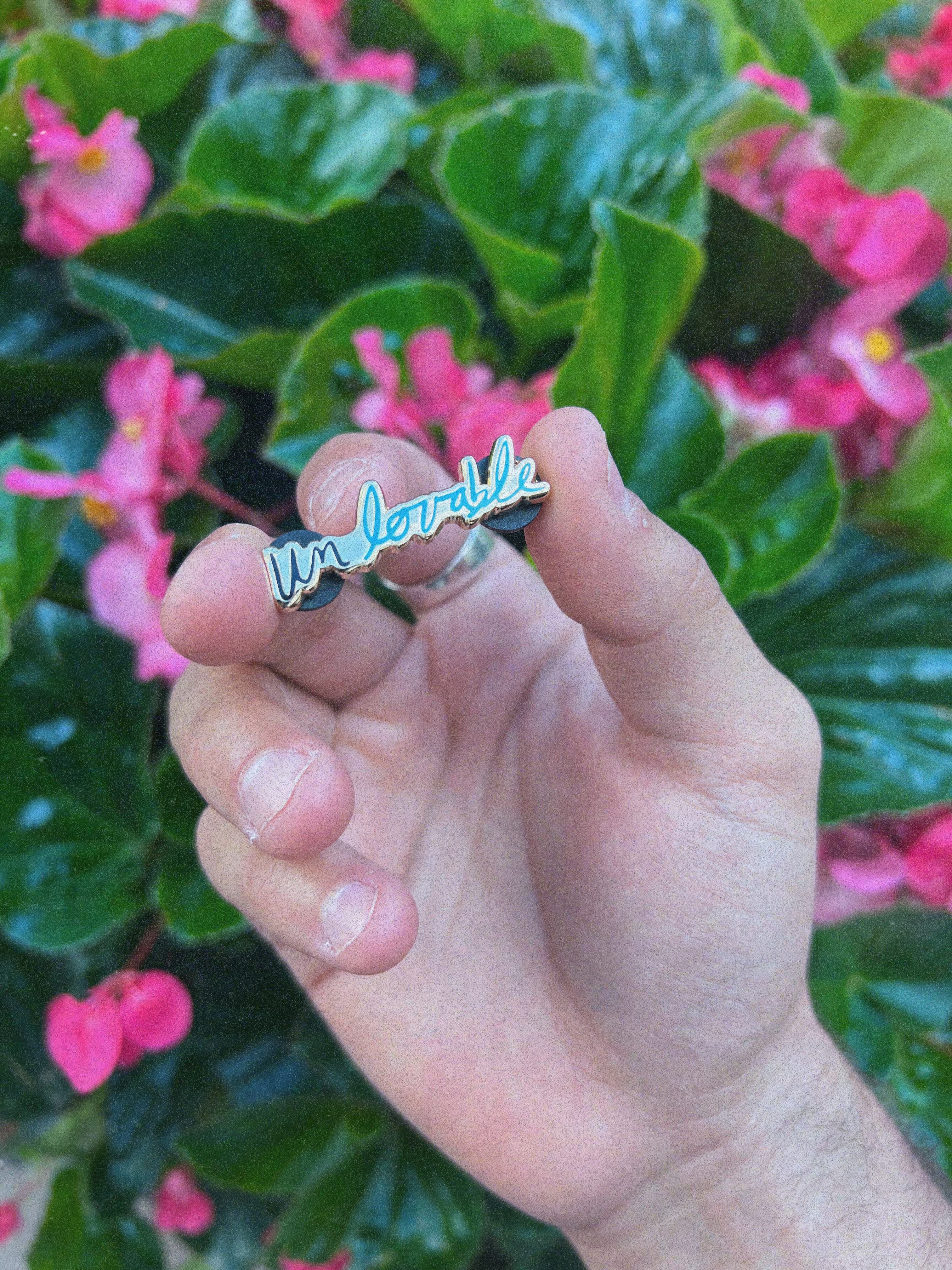 UNLOVABLE GOLD PIN