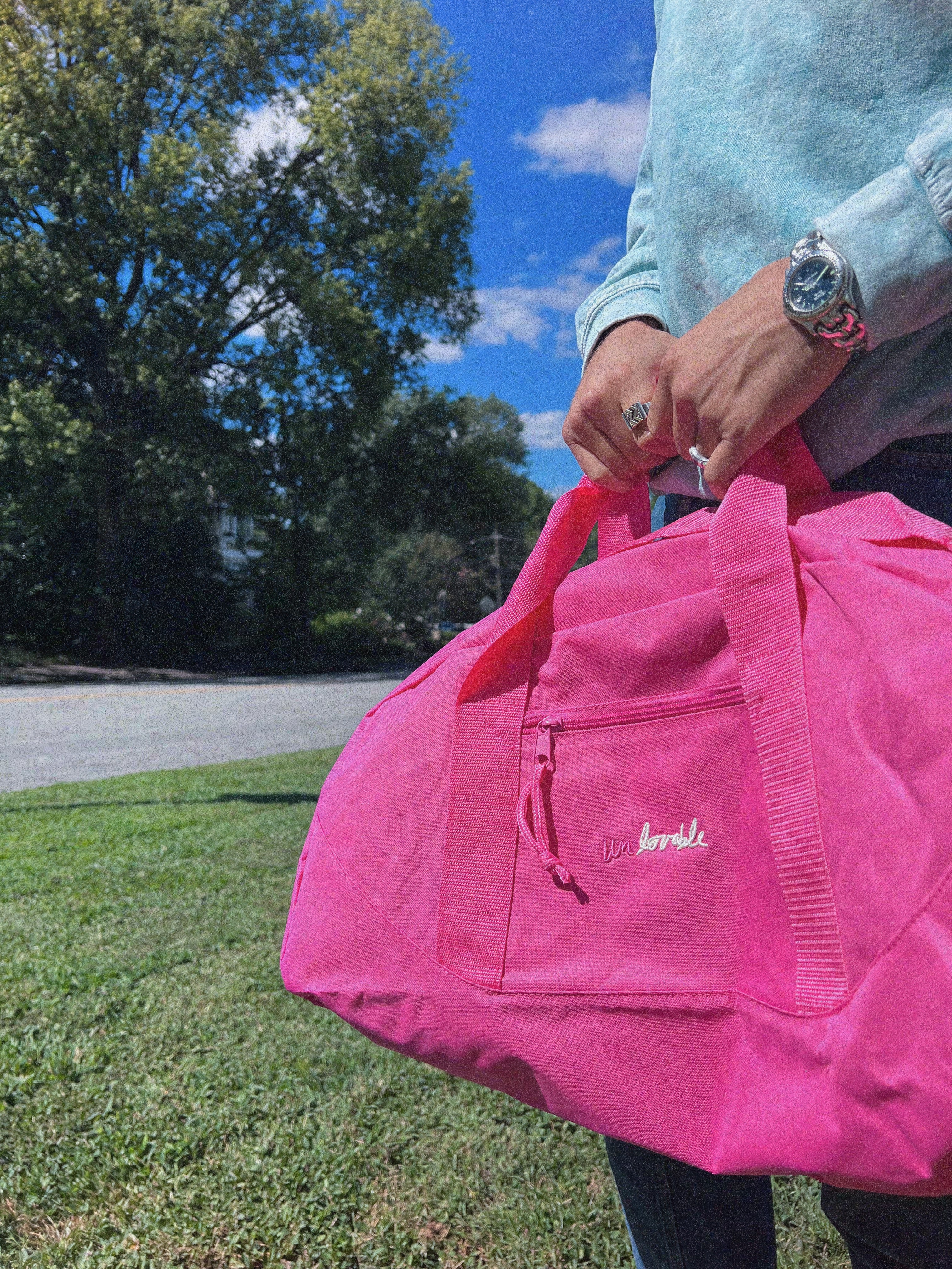 UNLOVABLE DUFFLE BAG