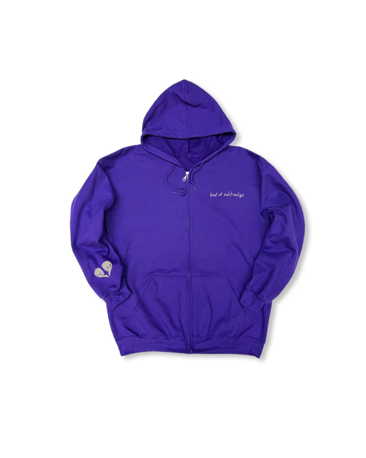 BAD AT RELATIONSHIPS ZIP UP