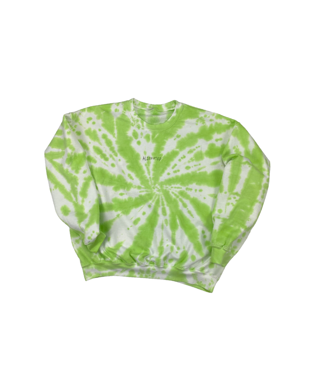 ALIENATED CREW NECK SWEATSHIRT ALIEN GREEN