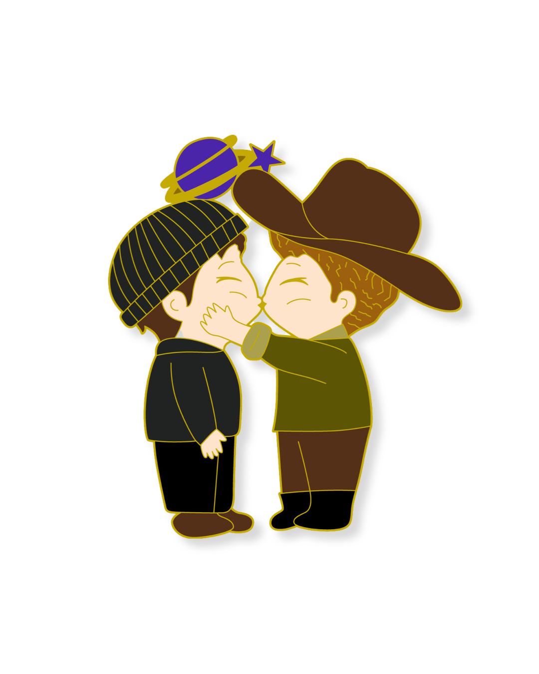 UNDER THE STARS PIN