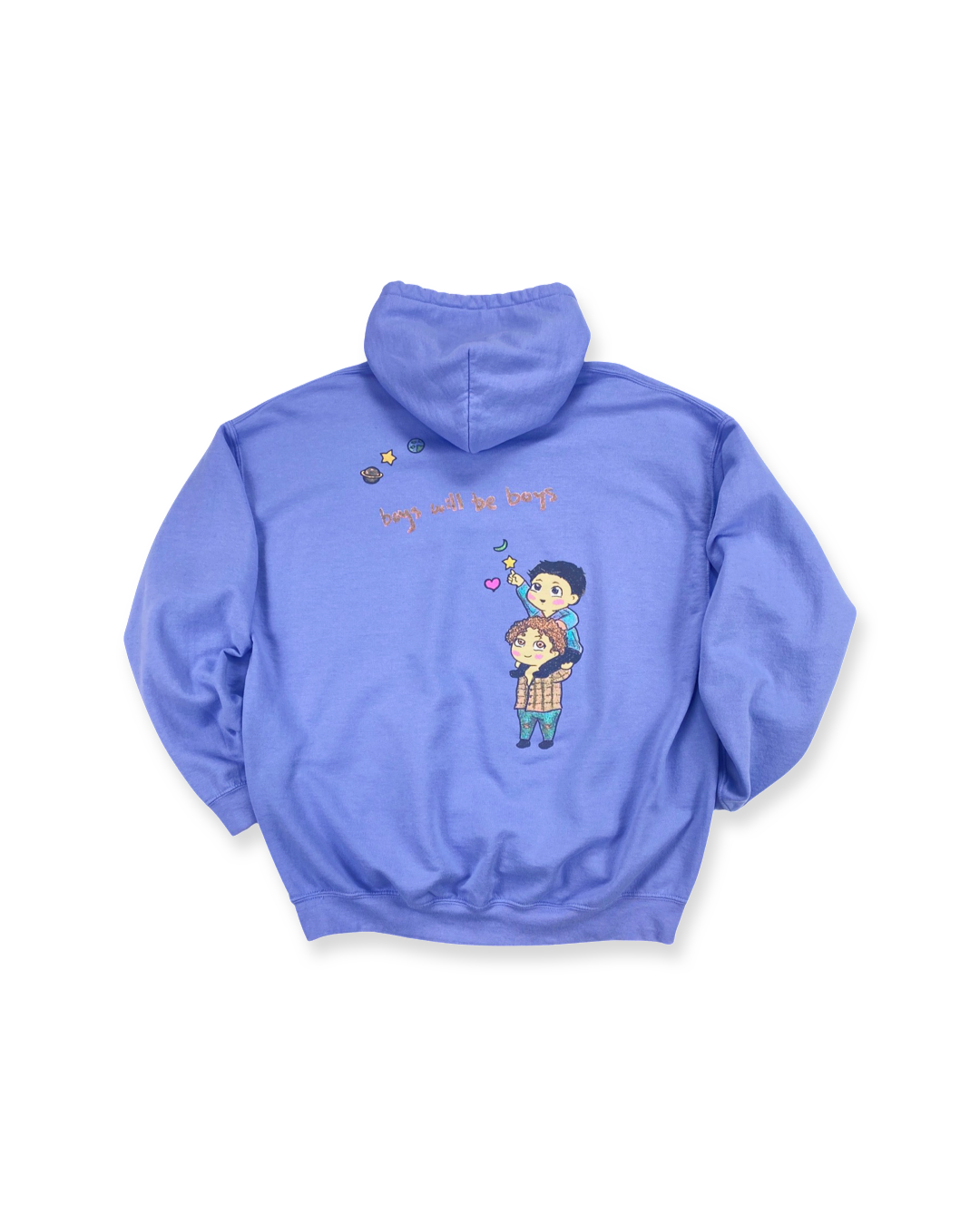 BOYS WILL BE BOYS HOODIE PURPLISH