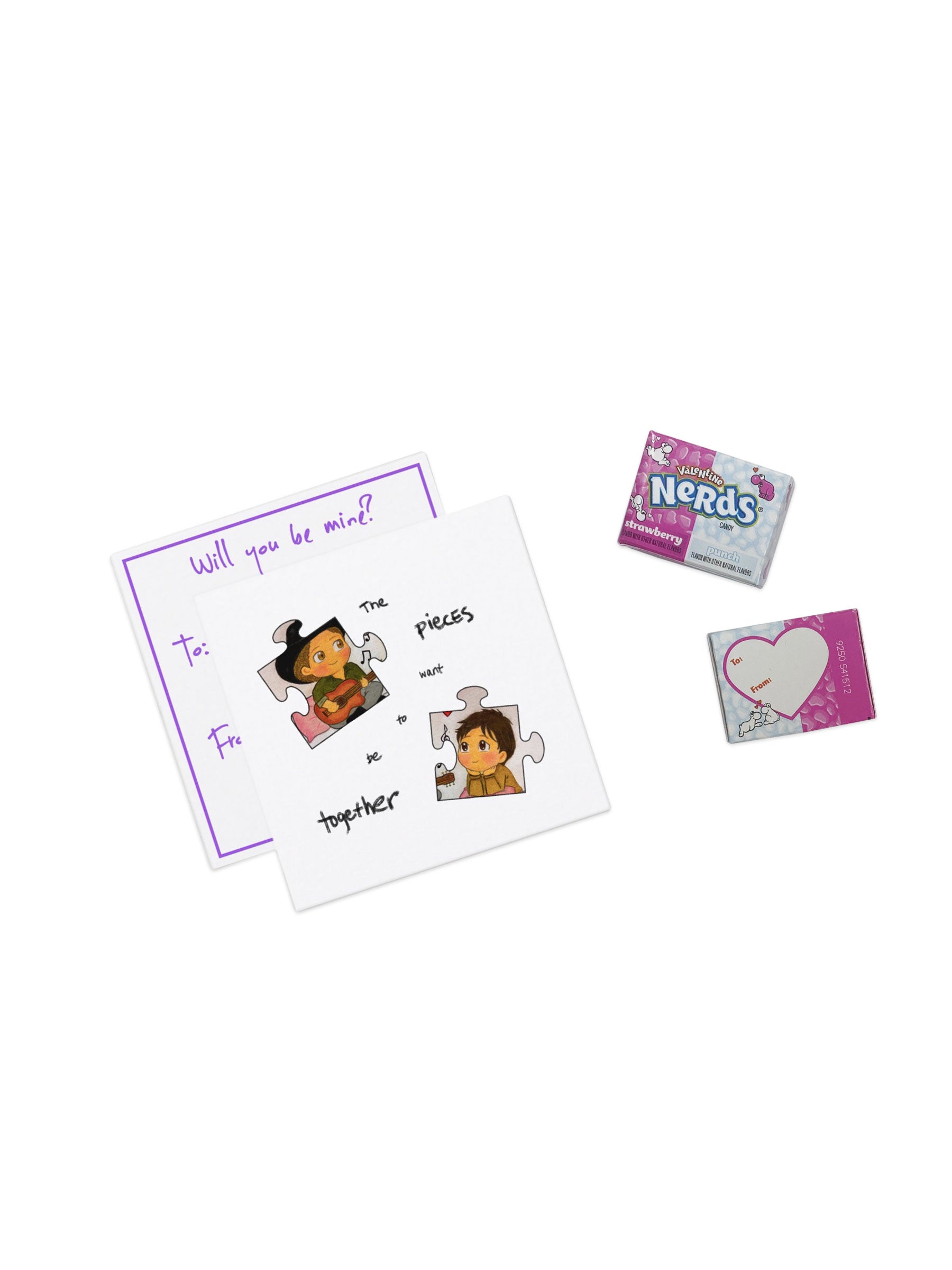 THE PIECES WANT TO BE TOGETHER LOVE NOTE