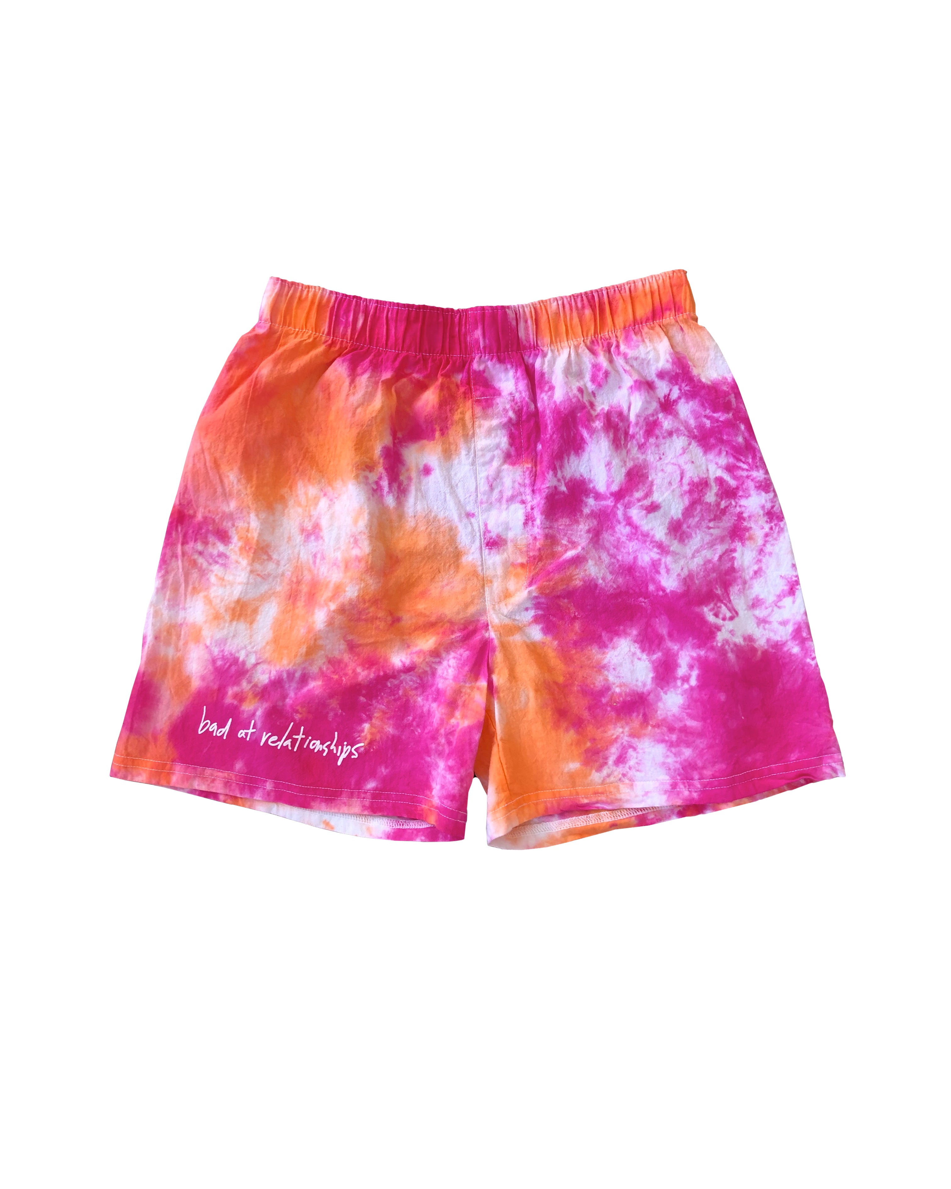 BAD AT RELATIONSHIPS LOUNGE BOXER SHORT TIEDYE