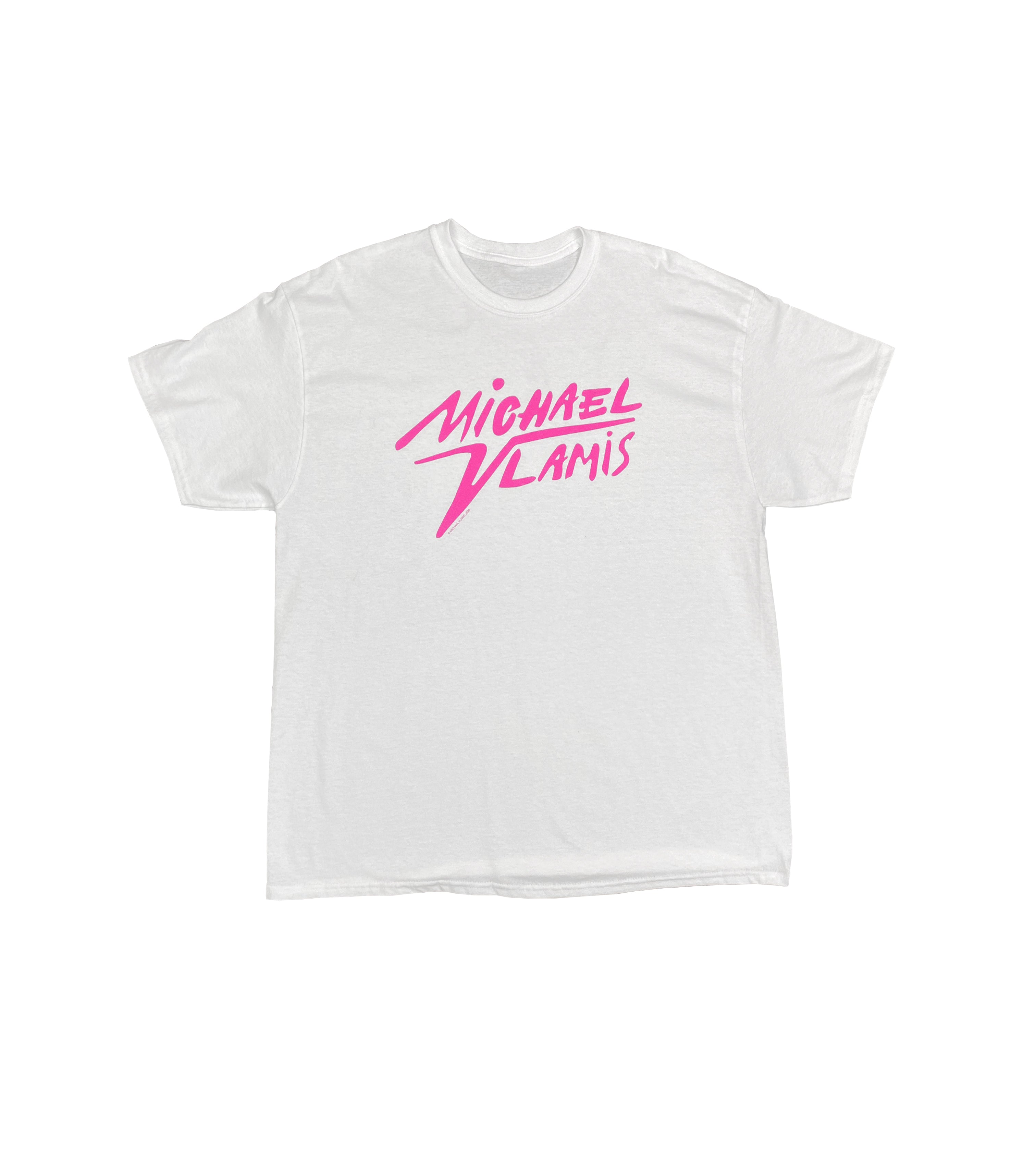 DIGITAL POP UP SIGNATURE TEE WHITE