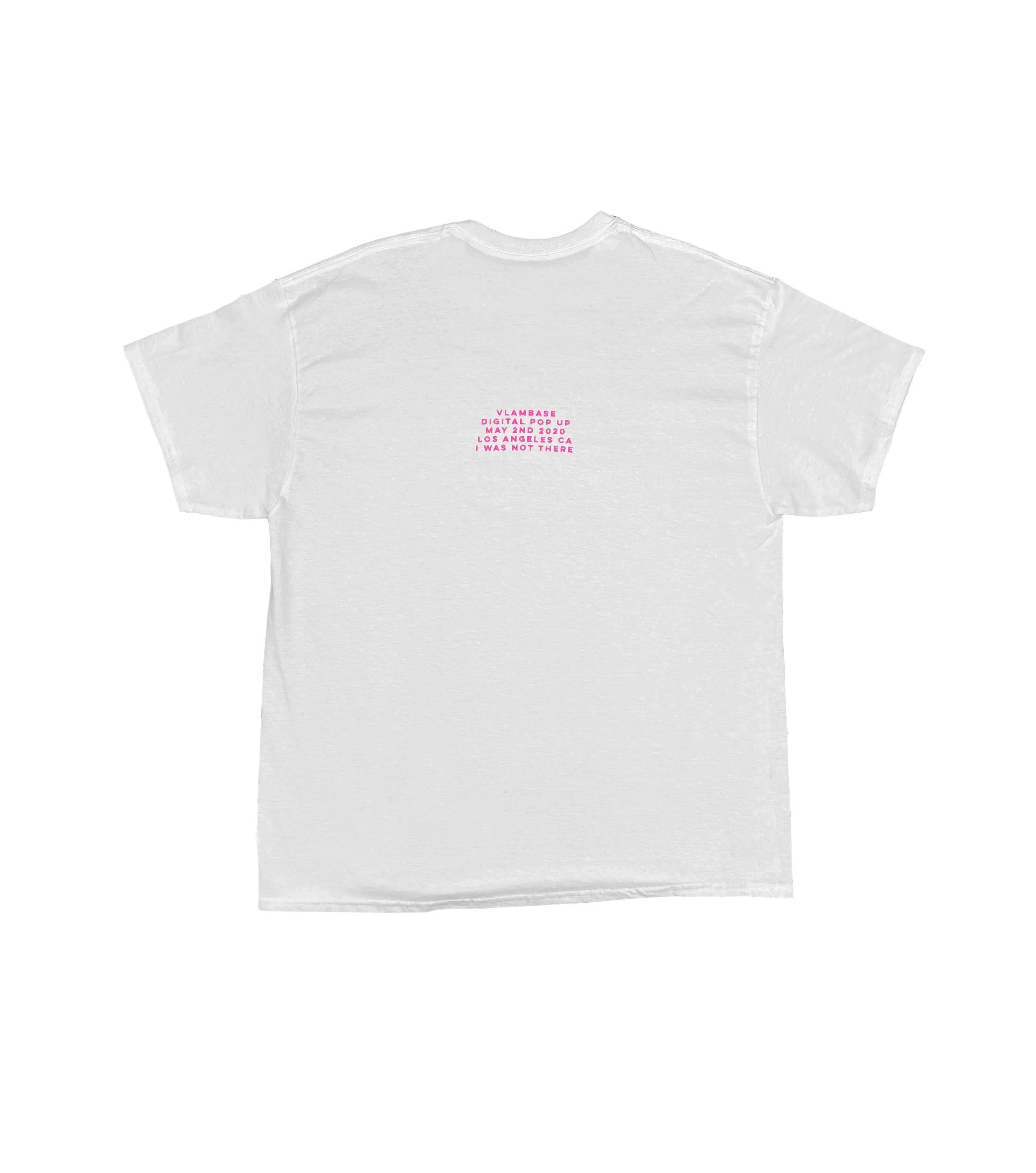 DIGITAL POP UP SIGNATURE TEE WHITE