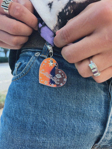 STAY COSMIC BAG CHARM