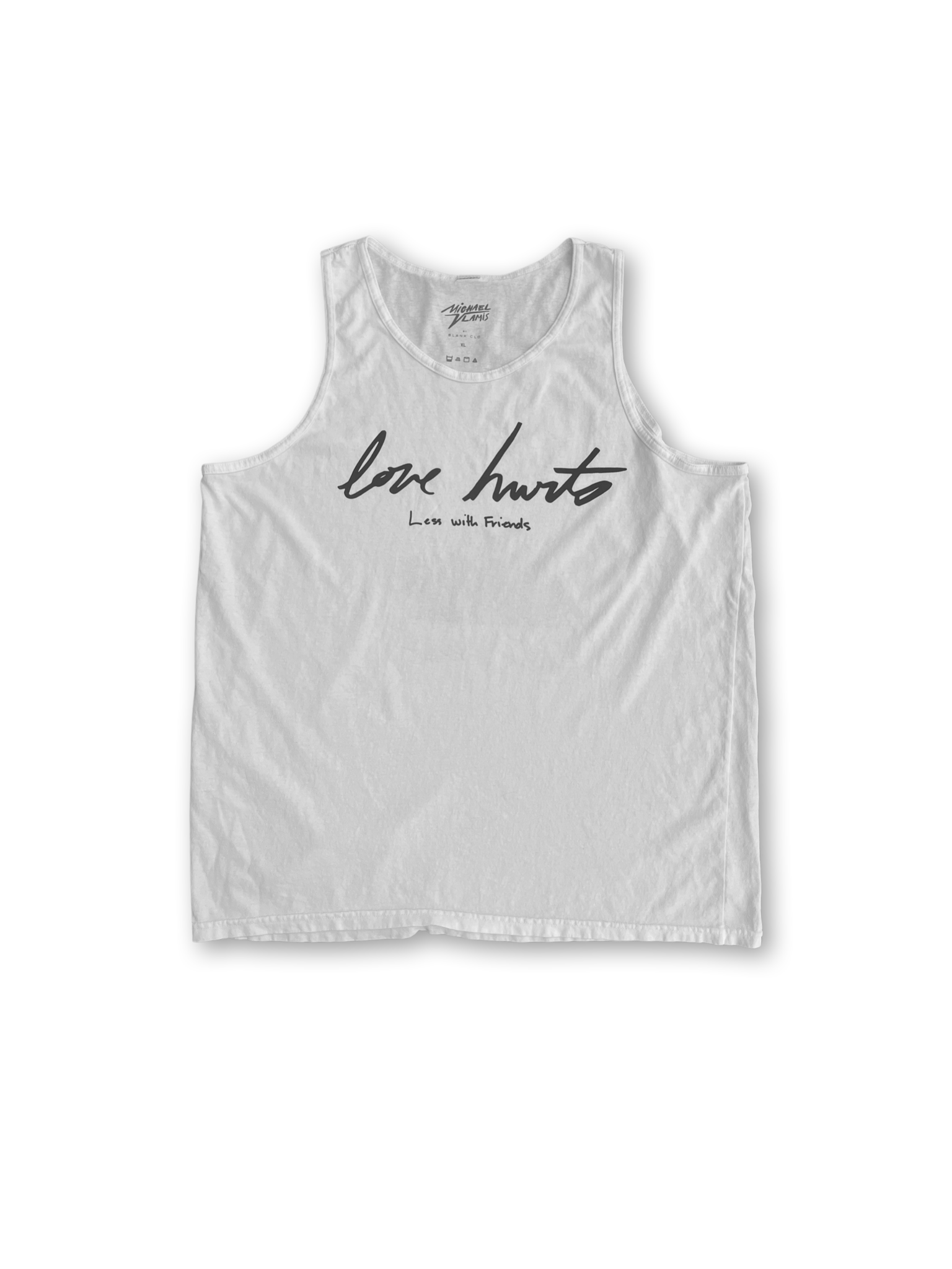 LOVE HURTS LESS WITH FRIENDS TANK TOP