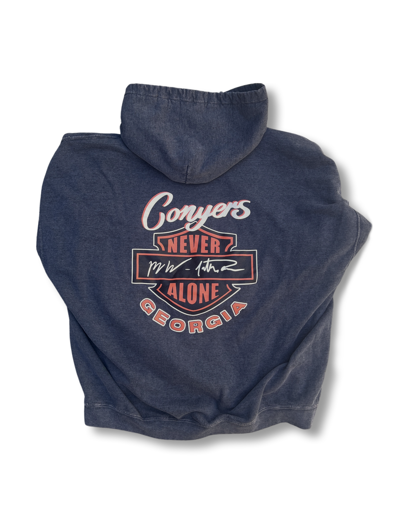 NEVER ALONE IN CONYERS HOODIE