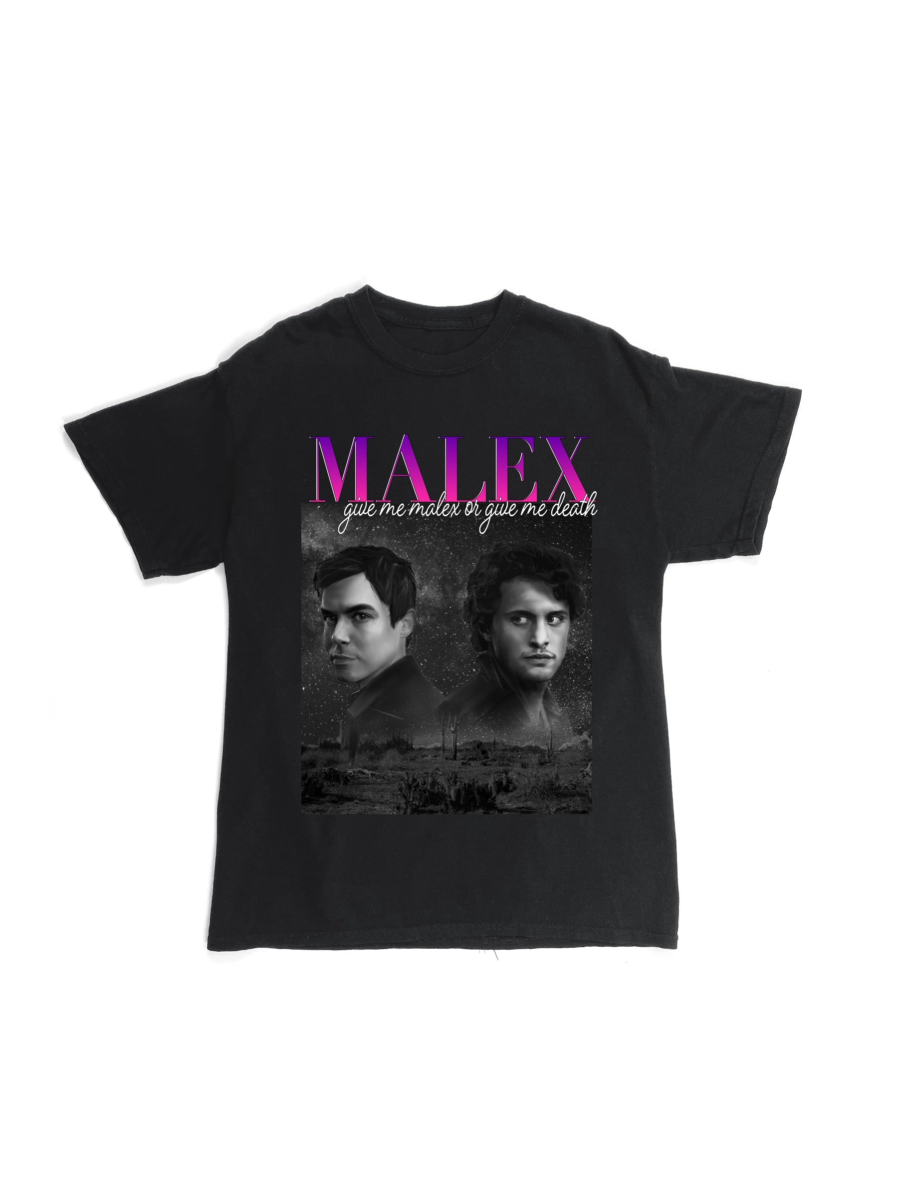 GIVE ME MALEX OR GIVE ME DEATH BLACK RAP TEE