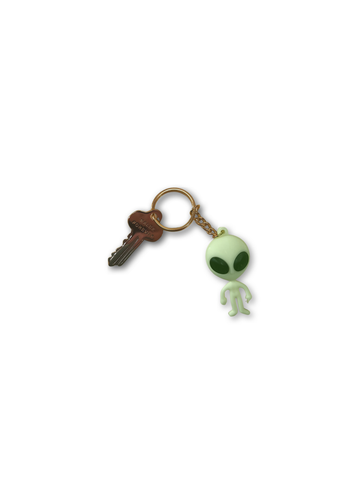 MINI MALEX FOREVER KEY CHARM & GLOW ALIEN KEYCHAIN