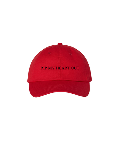 RIP MY HEART OUT DAD HAT DRIPPING BLOOD