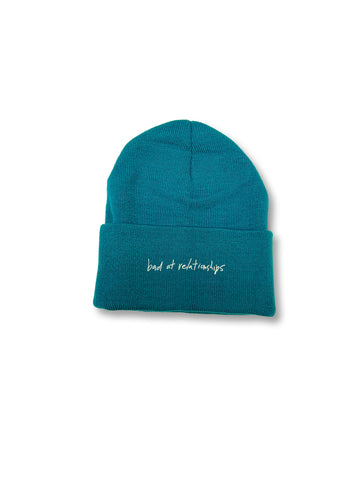 BAD AT RELATIONSHIPS BEANIE