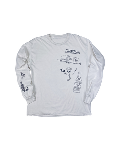 TATTOO LS TEE WHITE