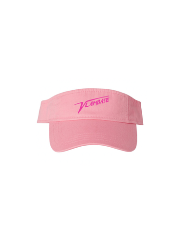 VLAMBASE LOGO VISOR SUNSET PINK