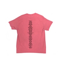 BLACK & WHITE TEE CORAL