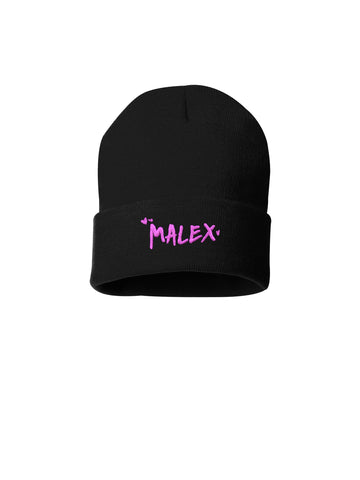 MALEX BLACK BEANIE