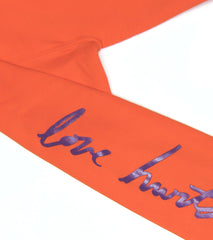 LOVE HURTS CREWNECK SWEATSHIRT ORANGE