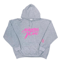 DIGITAL POP UP SIGNATURE HOODIE GREY