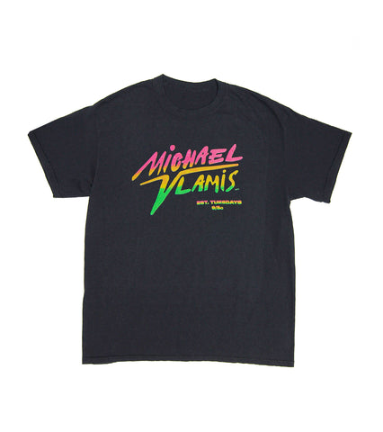 MICHAEL VLAMIS SIGNATURE TEE BLACK