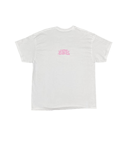 DIGITAL POP UP SIGNATURE TEE WHITE